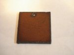 (image for) Square metal cutout pendant #TT001-2