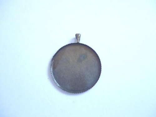 (image for) Antique Brass Blank Bezel #BLP22