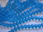 (image for) Turquoise Glass rounds - #cr1335