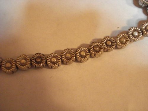 (image for) Silver zinc beads #Q124-S-24