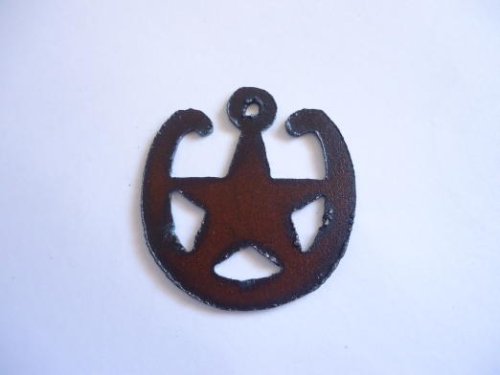 (image for) Horse shoe with star #OPLS007