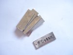 (image for) Blank metal charm for stamping (5pcs) #SS-N1078