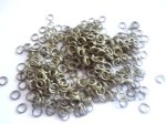 (image for) Jump rings - antique brass 20GRAMS-#JR3
