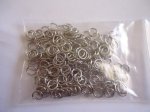 (image for) Jump rings - antique silver 20gram bag #JR4