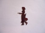 (image for) Cowgirl with Gun Glue on #TSL6