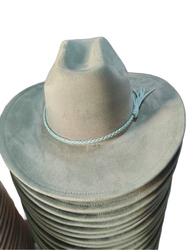 (image for) Cowboy hat Vegan Suede Elastic sweatband - COMING SOON