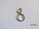 (image for) Initial Letter Rowdy Metal "F" - Pendant #F-2