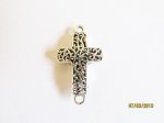 (image for) Connector - cross Filigree #CON11