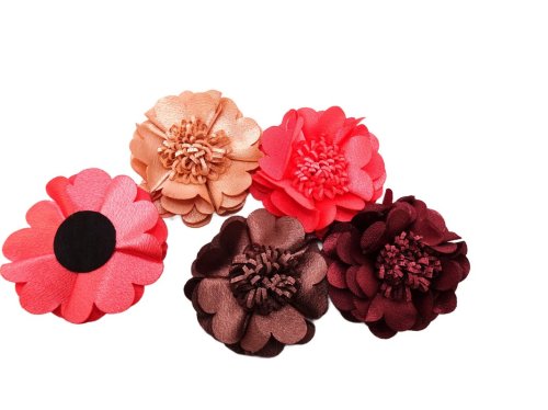 (image for) Flower bundle (4pcs) silk fabric