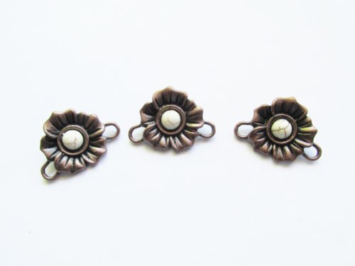 (image for) Connector - Flower (3 pcs) #con-1B