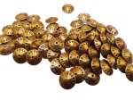 (image for) Saucer beads antique gold 13mm #C-9b