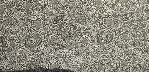 (image for) Faux Leather for hat - Gray