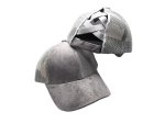 (image for) Pony Tail Mesh back cap - #Gray Pony