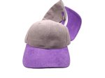 (image for) Vegan suede Two Tone baseball cap - Two Tone Fawn/purple