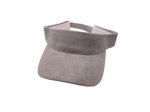 (image for) Vegan Suede Visor - GRAY