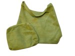 (image for) Vegan Suede Boho bag - Green