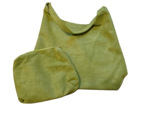 (image for) Vegan Suede Boho bag - Green