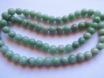 (image for) Green Jade round 8mm beads #1511B