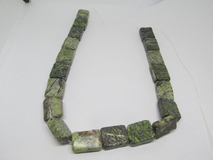 (image for) Green Jasper rectangle #1505