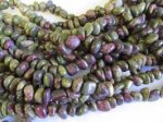 (image for) Green, purple Jasper free form nugget #1611