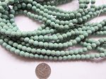 (image for) Green turquoise howlite rounds 8mm #1902