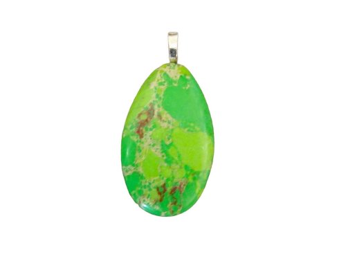 (image for) A handmade Stone pendant 2" - #R-20