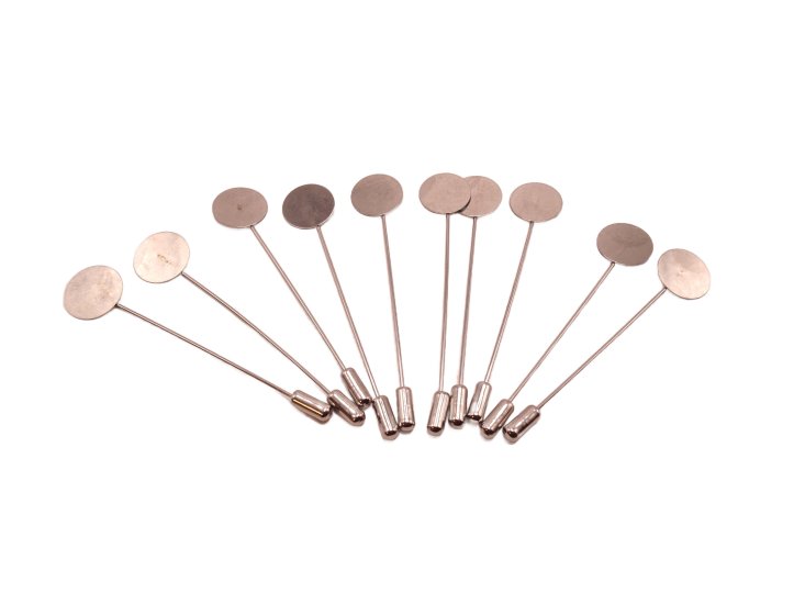 (image for) Hat pin blanks 20pcs