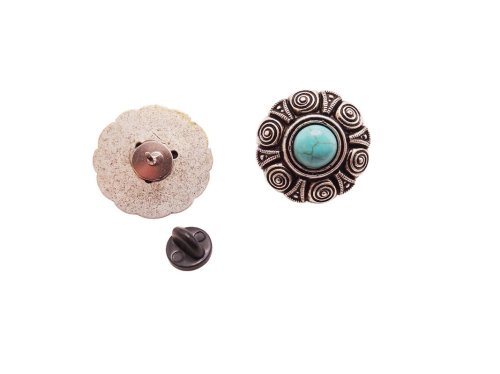 (image for) Round medallion HAT PIN - HP-1