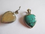 (image for) Heart clip on pendant #MP25