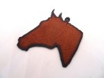 (image for) Horse head Ornament #ORN-RR004
