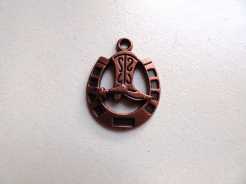 (image for) Horseshoe with boot charm #BSch104