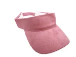 (image for) Vegan Suede Visor - PINK