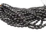 (image for) Silver Indian Pearl knot beads 14x9mm