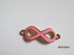 (image for) Connector - Infinity sybol pink #CON44