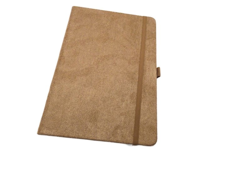 (image for) Tan Vegan Suede Journal