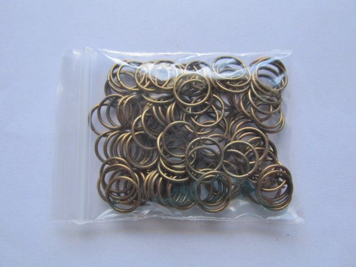 (image for) Jump Rings-( 0.7 oz bag)Antique Brass #JR16