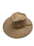 (image for) Kids Heart shaped hat - Camel