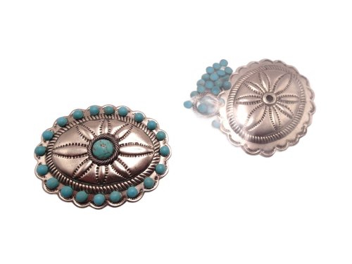 (image for) Concho kit Silver DIY #3