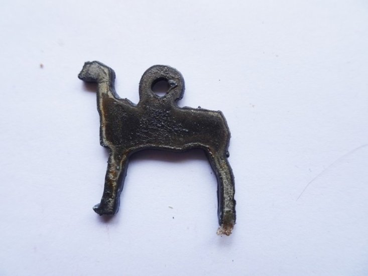 (image for) Lamb shabby chic livestock charm #BY015-P