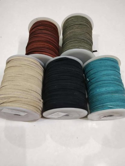 (image for) Leather Suede lacing 3mm - COMING SOON