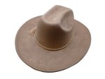 (image for) Cowboy hat Elastic sweatband - Light Tan S/M