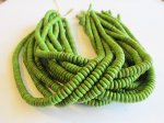 (image for) Lime green rondell 3x5mm beads #1319BB