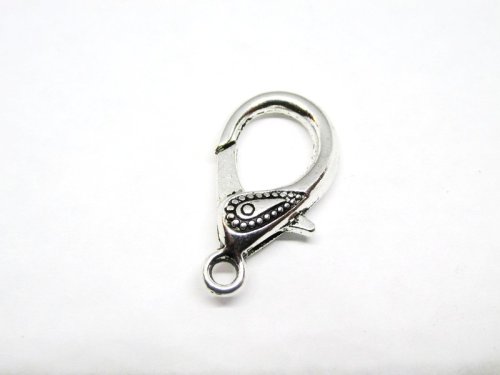 (image for) Lobster Claw x-large silver (2pcs) #LOB6