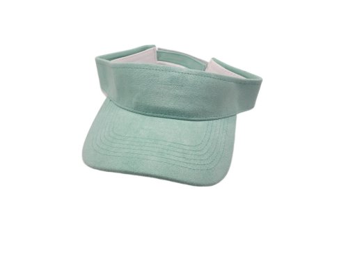 (image for) Vegan Suede Visor - MINT GREEN