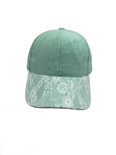 (image for) White Lace brim cap - COMING SOON