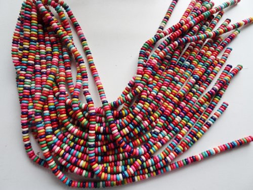 (image for) Multi color rondell 6mm #BS-1036