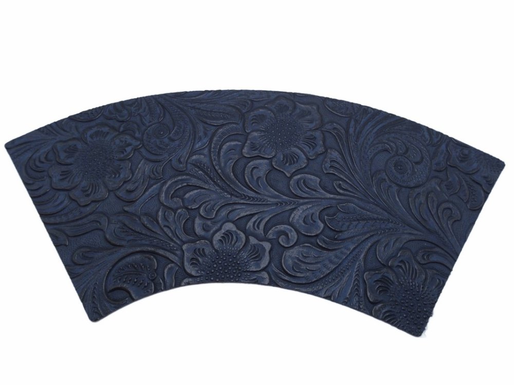 (image for) Brim 1/4 panel Faux Leather - Navy Blue