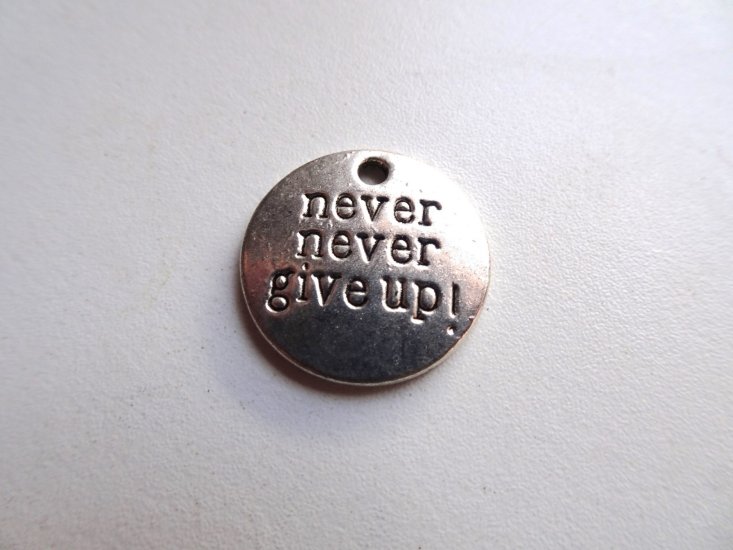 Initial Letter Rowdy Metal "N" - Pendant  #N-2