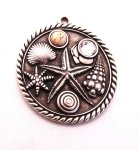 (image for) Initial Letter Rowdy Metal "N" - Pendant #N-2