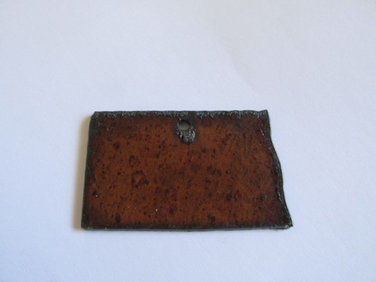 Initial Letter Rowdy Metal "N" - Pendant  #N-2